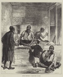 Afghaanse schetsen, een kebabwinkel in Kabul